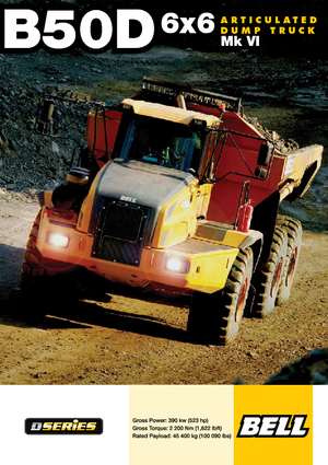 Dumperini articolati Bell B 50 D