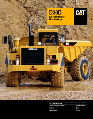 Dumperini articolati Caterpillar D 30 D