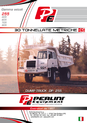 Dumper Rigidi Perlini DP 255