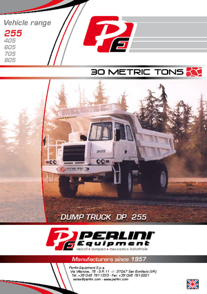 Dumper Rigidi Perlini DP 255