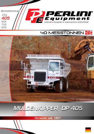 Dumper Rigidi Perlini DP 405 WD