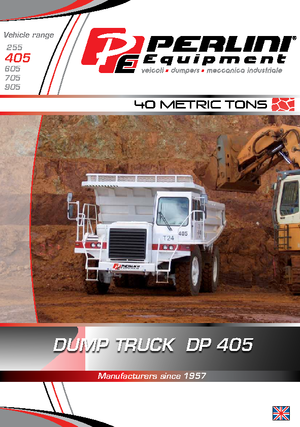 Dumper Rigidi Perlini DP 405 WD