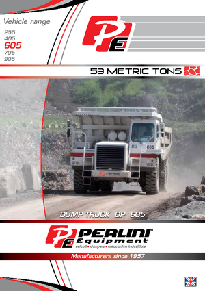 Dumper Rigidi Perlini DP 605