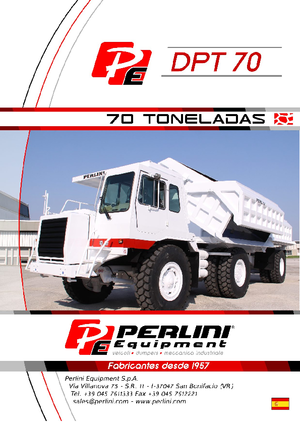 Dumperini articolati Perlini DPT 70