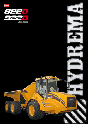Dumperini articolati Hydrema H 922 D 2.55