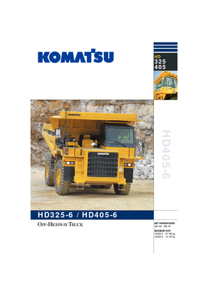 Dumper Rigidi Komatsu HD325-6/4WD