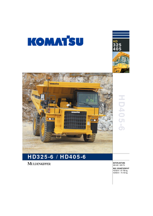 Dumper Rigidi Komatsu HD325-6