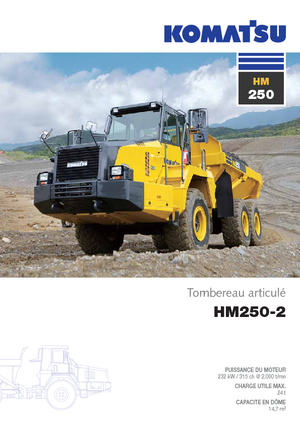 Dumperini articolati Komatsu HM250-2