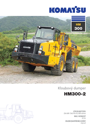 Dumperini articolati Komatsu HM300-2