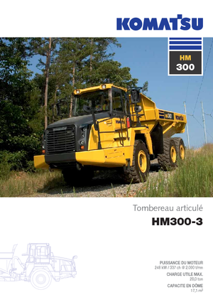 Dumperini articolati Komatsu HM300-3