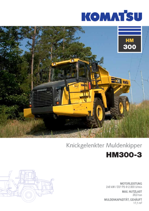 Dumperini articolati Komatsu HM300-3