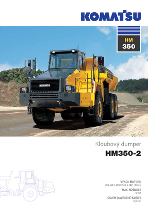 Dumperini articolati Komatsu HM350-2