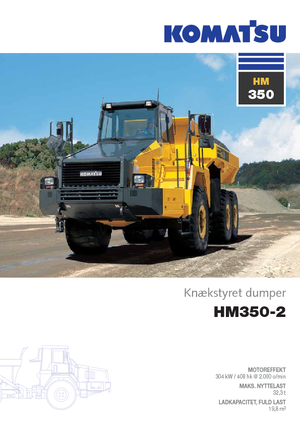 Dumperini articolati Komatsu HM350-2