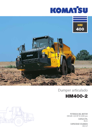 Dumperini articolati Komatsu HM400-2