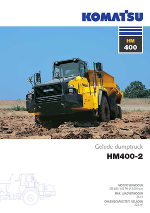 Dumperini articolati Komatsu HM400-2