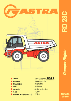 Dumper Rigidi Astra RD 28 C