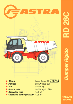 Dumper Rigidi Astra RD 28 C