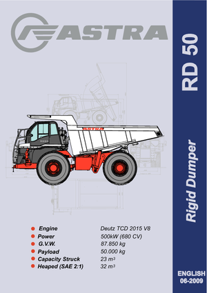 Dumper Rigidi Astra RD 50