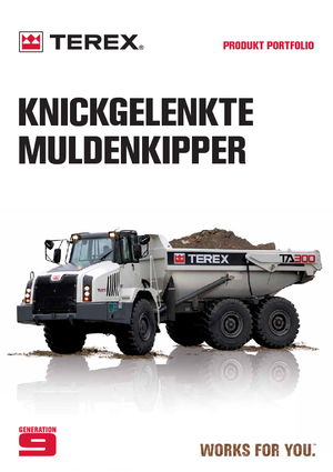 Dumperini articolati Terex TA 300