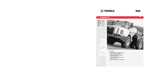 Dumperini articolati Terex TA 30