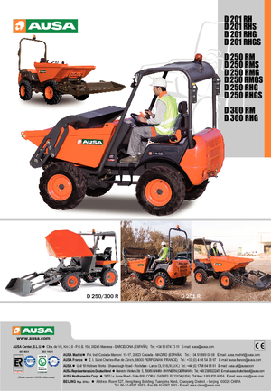 Dumpers a Ruote Ausa D 201 RH