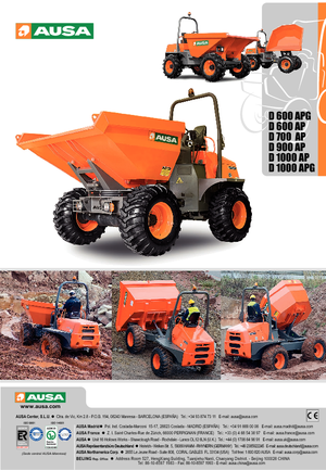 Dumpers a Ruote Ausa D 700 AP
