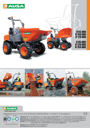 Dumpers a Ruote Ausa D 150 AHG