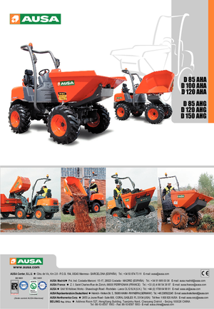 Dumpers a Ruote Ausa D 150 AHG