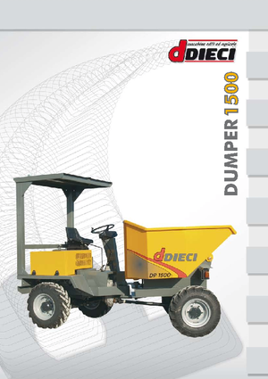 Dumpers a Ruote Dieci DP 1500