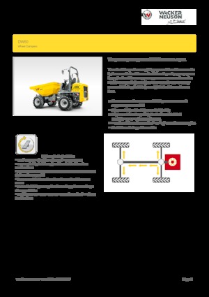 Dumpers a Ruote Wacker Neuson DW60