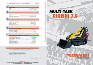 Dumper cingolati Cormidi Rikishi 5.5 B