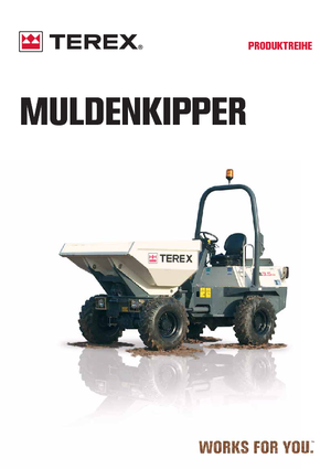 Dumpers a Ruote Terex TA 0.8 EH