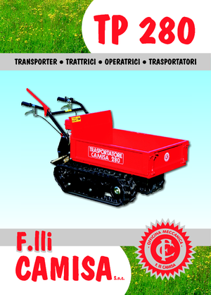 Dumper cingolati Camisa TP 280