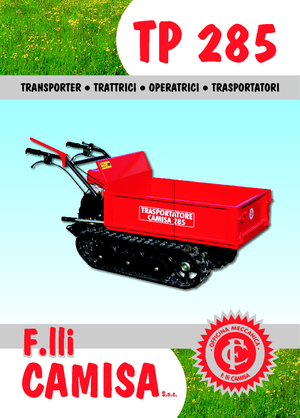 Dumper cingolati Camisa TP 285