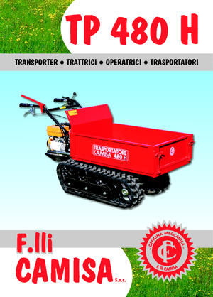 Dumper cingolati Camisa TP 480 H