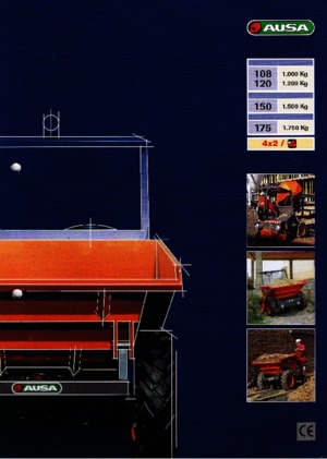 Dumpers a Ruote Ausa 108 DA plus