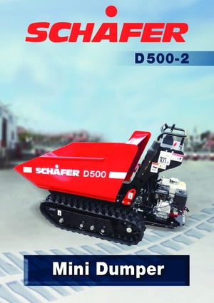 Dumper cingolati SCHÄFER D 500-2