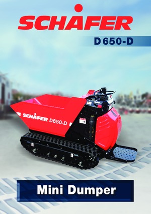 Dumper cingolati SCHÄFER D 650 D