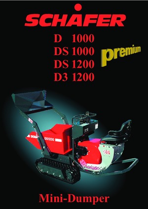 Dumper cingolati SCHÄFER DS 1200