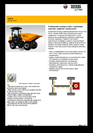 Dumpers a Ruote Wacker Neuson DW50