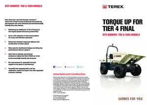 Dumpers a Ruote Terex TA 6 S