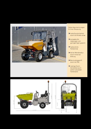 Dumpers a Ruote Bergmann 1160 RK