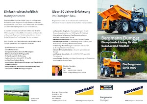 Dumpers a Ruote Bergmann 1200DL