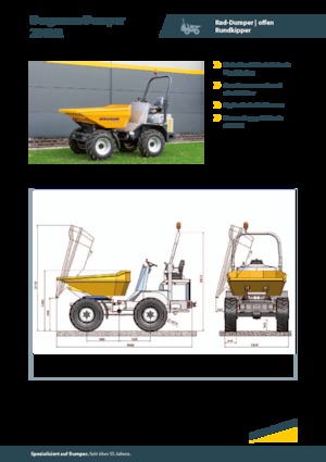 Dumpers a Ruote Bergmann 2040R