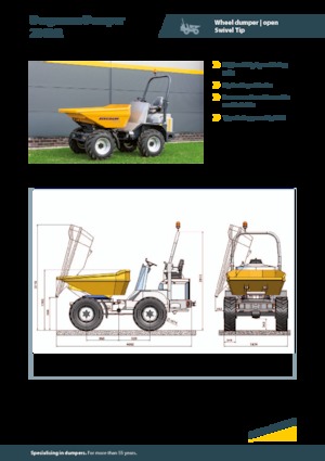 Dumpers a Ruote Bergmann 2040R