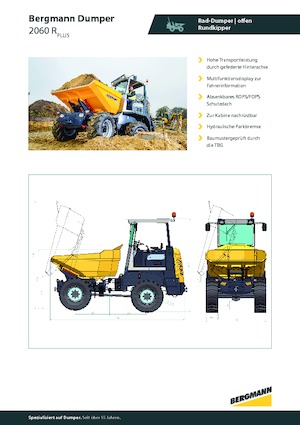 Dumpers a Ruote Bergmann 2060R Plus