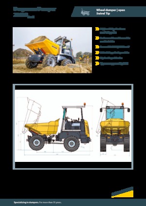 Dumpers a Ruote Bergmann 2060R Plus