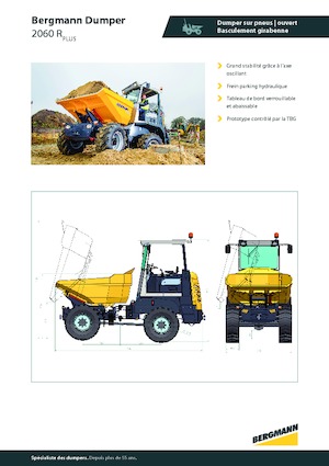Dumpers a Ruote Bergmann 2060R Plus