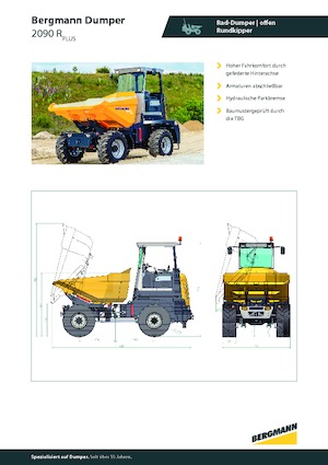 Dumpers a Ruote Bergmann 2090R Plus