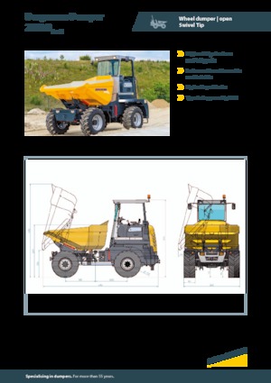Dumpers a Ruote Bergmann 2090R Plus
